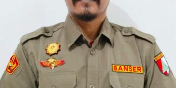 Kampanyekan Pilkada Damai Kasat Korcab Banser Kota Palopo Ajak Masyarakat Ciptakan Suasana Aman dan Damai