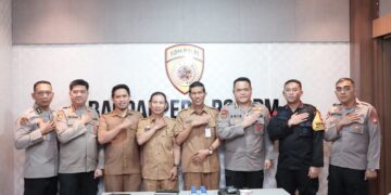Biro SDM Polda Sulsel Gandeng Dinas TPHBun Sulsel Dukung Program Ketahanan Pangan Nasional