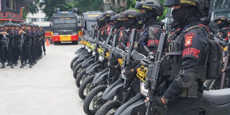 Brimob Polda Metro Jaya Siap Amankan Perayaan Natal 2024 dan Tahun Baru 2025