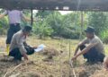 BRIMOB POLDA SULSEL LANJUTKAN PERBAIKAN JEMBATAN GANTUNG SALUSULE, MASUK HARI KE-7