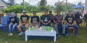 Wadanyon D Pelopor Hadiri Pelepasan Trail LATBER Mappedeceng Part 2 di Luwu Utara