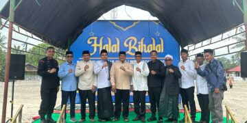 Komandan Batalyon D Pelopor Hadiri Halal Bihalal Baebunta Family Mammeza 2026
