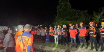 Pencarian Anak Batita Hilang di Dusun Kariako Libatkan Tim SAR Kompi 3 Batalyon D Pelopor