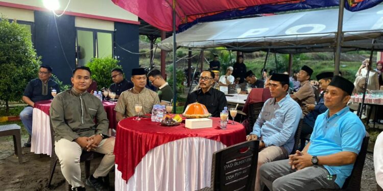 Sinergi dan Kehangatan: Kompi 3 Batalyon D Pelopor Gelar Buka Puasa Bersama Stakeholder