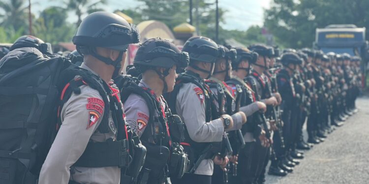 Danyon D Pelopor Pimpin Apel Kesiapsiagaan, Tekankan Disiplin dan Tanggung Jawab