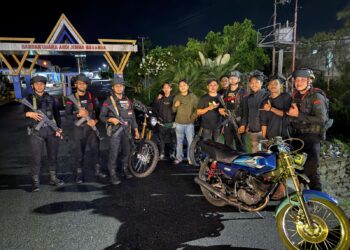 Patroli Kamtibmas Hadir di Tengah Masyarakat, Pastikan Kota Masamba Aman