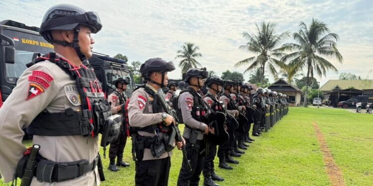 Apel Kesiapsiagaan Hari Kebangkitan Nasional, Danyon D Pelopor Tekankan Profesionalisme Personel