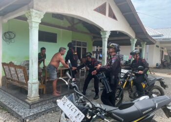 Personel Batalyon D Pelopor Posko Pentojangan Siaga Penuh, Perkuat Keamanan Pasca Bentrok di RW 3 dan RW 4