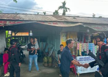 Patroli Brimob Batalyon D Pelopor di Buntu Datu dan Batu Walenrang, Wujud Nyata Kehadiran Polri Menjaga Keamanan Masyarakat