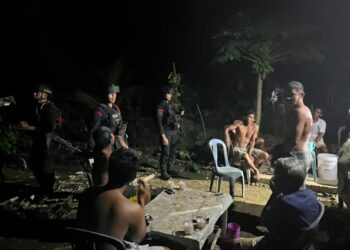 Wujud Nyata Pengabdian kepada Masyarakat, Personel Batalyon D Pelopor Intensifkan Patroli Kamtibmas di Kelurahan Pentojangan