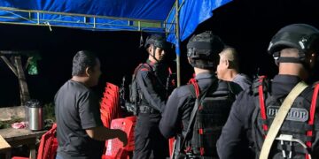 Patroli Tanpa Henti, Personel Batalyon D Pelopor Perkuat Pengamanan Pasca Konflik di Buntu Datu dan Batu Walenrang