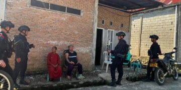 Patroli Kamtibmas Brimob Batalyon D Pelopor di Mancani, Perkuat Sinergi dan Ciptakan Rasa Aman bagi Masyarakat