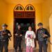 Patroli Brimob di Gereja Toraja Perkuat Rasa Aman Umat Beribadah di Luwu Utara