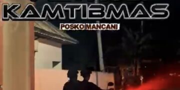 Patroli Cipta Kamtibmas Berkesinambungan, Brimob Hadir Jaga Keamanan dan Pererat Sinergi dengan Masyarakat Mancani