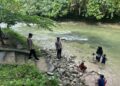 Personel Batalyon D Pelopor laksanakan patroli SAR di objek wisata Sungai Sulili