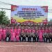PERSONEL BATALYON D PELOPOR IKUTI UPACARA KENAIKAN PANGKAT DI POLRES LUWU UTARA