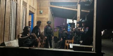 Wujud Nyata Pengabdian kepada Masyarakat, Personel Batalyon D Pelopor Intensifkan Patroli Kamtibmas di Kelurahan Pentojangan