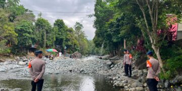 Patroli SAR di Wisata Alam Wai Tiddo, Kompi 3 Batalyon D Pelopor Tingkatkan Keamanan Pengunjung