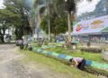 Sambut HUT Bhayangkara ke-80, Batalyon D Pelopor Gelar Gerakan Indonesia Asri dan Penanaman Pohon di Pasar Sentral Masamba