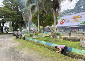Sambut HUT Bhayangkara ke-80, Batalyon D Pelopor Gelar Gerakan Indonesia Asri dan Penanaman Pohon di Pasar Sentral Masamba