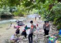 Personel Batalyon D Pelopor Laksanakan Patroli SAR di Objek Wisata Sungai Sulili untuk Antisipasi Potensi Keadaan Darurat