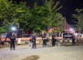 PATROLI HARKAMTIBMAS KOMPI 3 BATALYON D PELOPOR WUJUDKAN SITUASI KAMTIBMAS YANG AMAN DAN KONDUSIF DI KECAMATAN BUA