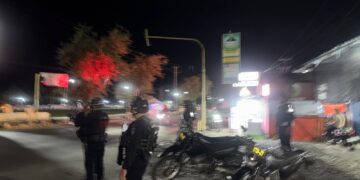 PATROLI RUTIN PERSONEL KOMPI 3 BATALYON D PELOPOR DI WILAYAH KECAMATAN BUA