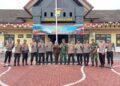 Perkuat Sinergitas APH, Wakapolres Luwu Utara Bersama Brimob Gelar Silaturahmi TNI–Polri dan Kejaksaan