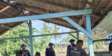 Patroli Kamtibmas Brimob Intensif Jaga Kondusivitas Pascakonflik di Buntu Datu