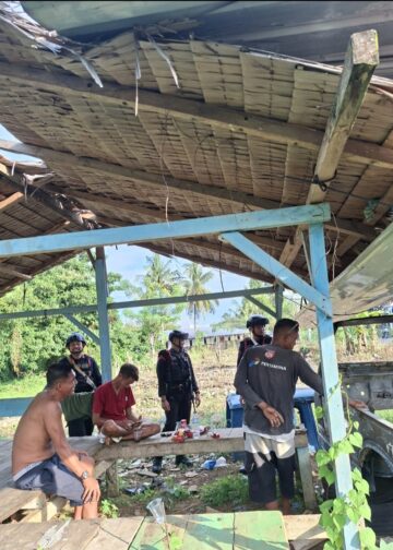 Patroli Kamtibmas Brimob Intensif Jaga Kondusivitas Pascakonflik di Buntu Datu
