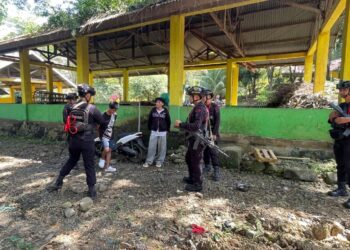 Cegah Konflik Berulang, Brimob Tingkatkan Patroli Kamtibmas di Pentojangan