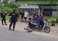 Patroli Harkamtibmas Pasca Perang Antar Kelompok, Personel Batalyon D Pelopor Perkuat Stabilitas Keamanan di Buntu Datu