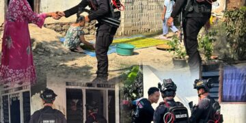 Patroli Cipta Kondisi Brimob Perkuat Kamtibmas di Wilayah Batu dan Uri
