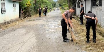 Jumat Bersih Brimob, Wujud Nyata Kepedulian Personel dalam Menjaga Kebersihan Lingkungan Mako