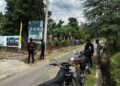 Patroli Siang Brimob Perkuat Sinergi Bersama Warga Mancani