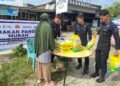 Brimob Batalyon D Pelopor Gelar Gerakan Pangan Murah di Kelurahan Salassa