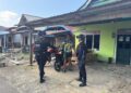 Jaga Keamanan Lingkungan, Personel Brimob Sambangi Warga Mancani
