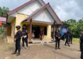 BRIMOB HADIR JAGA RASA AMAN, PATROLI HARKAMTIBMAS DI GEREJA JEMAAT TORAJA LABOKKE