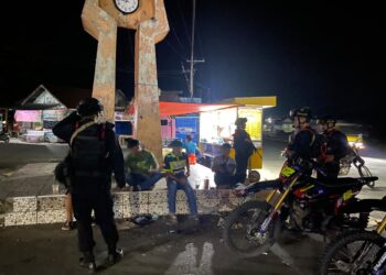 Patroli Harkamtibmas Batalyon D Pelopor, Wujudkan Situasi Aman dan Kondusif di Kabupaten Luwu Utara