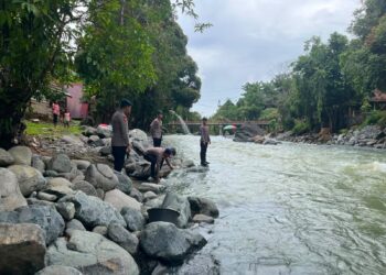 Patroli SAR Brimob di Wisata Wai Tiddo, Personel Kompi 3 Pastikan Keamanan Pengunjung