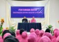 KOMANDAN BATALYON D PELOPOR SATUAN BRIMOB POLDA SULSEL HADIRI PERTEMUAN RUTIN BHAYANGKARI