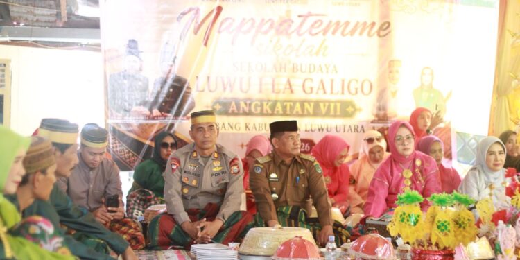 MAPPATEMME SIKOLAH BUDAYA LUWU I LAGA LIGO DI BAEBUNTA