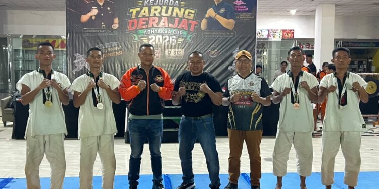 HARI KEDUA KEJURDA TARUNG DERAJAT ADHYAKSA CUP 2026, BINTARA REMAJA BRIMOB TAMPIL PENUH SEMANGAT