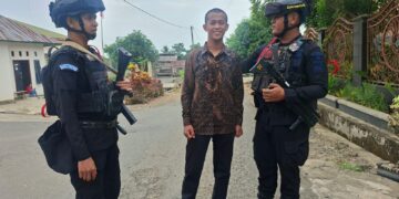 Hadir di Tengah Masyarakat, Brimob Batalyon D Pelopor Antisipasi Gangguan Kamtibmas