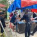 BRIMOB SAMBANGI WARGA DAN PEDAGANG, WUJUDKAN SITUASI KAMTIBMAS YANG AMAN DI DESA BAEBUNTA