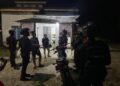 BRIMOB HADIR DI TENGAH MASYARAKAT MELALUI PATROLI HARKAMTIBMAS MALAM HARI