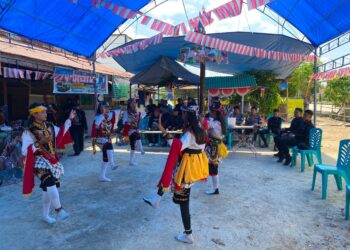 Patroli Harkamtibmas, Brimob Hadir di Tengah Kegiatan Budaya Masyarakat