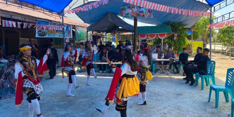 Patroli Harkamtibmas, Brimob Hadir di Tengah Kegiatan Budaya Masyarakat