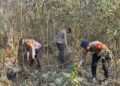 Quick Response Tim SAR Kompi 3 Batalyon D Pelopor dalam Penanganan Karhutla