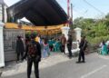 Brimob Patroli, Pastikan Ibadah di Gereja Imanuel Aman